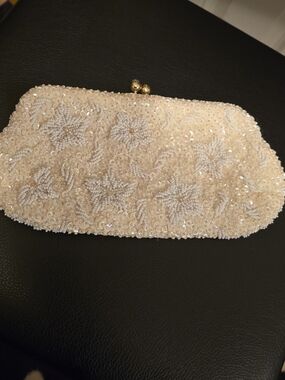 Walborg vintage mid century Beaded Vintage Clutch
